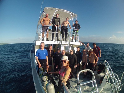 UWS and UnderseaX Thanksgiving Divers